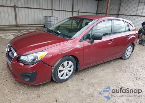 2014 Subaru Impreza 2.0I from USA, damaged, VIN JF1GPAA61E8237677